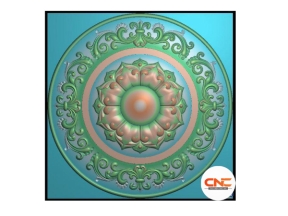 Mẫu cnc mâm trần file jdp đẹp mắt