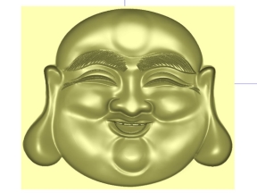 Mẫu CNC mặt Phật Di Lạc chi tiết và tỉ mỉ 3D