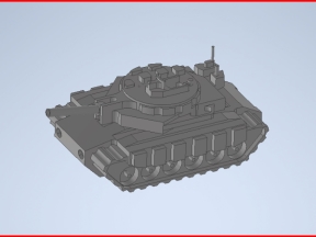 Mẫu CNC mô hình Xe tăng Phay file stl