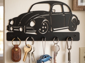 Mẫu CNC Móc Treo Chìa Khóa Xe Volkswagen Beetle Cổ Điển