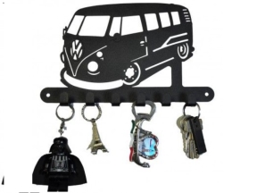 Mẫu CNC Móc Treo Chìa Khóa Xe Volkswagen Kombi Cổ Điển Trang Trí Tường