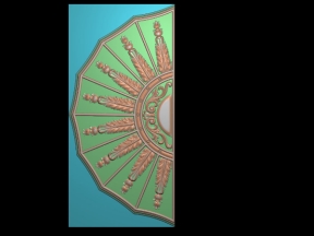 Mẫu cnc pano cửa quạt