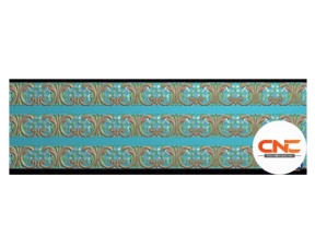 Mẫu CNC phào chỉ đan rổ file jdp đẹp