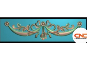 Mẫu cnc phào chỉ nơ đẹp