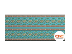 Mẫu CNC phào chỉ xoắn hoa mai jdp đẹp mắt