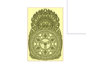 Mẫu CNC Phật Giáo họa tiết đẹp mới lạ