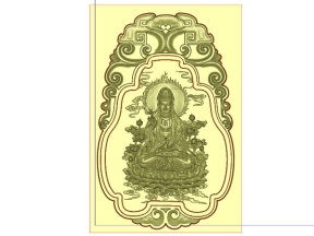 Mẫu CNC Phật Quan Thế Âm Bồ Tát 3D tỉ mỉ và tinh xảo