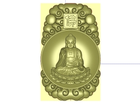 Mẫu CNC Phật Tổ kèm họa tiết đẹp vô cùng độc đáo