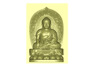 Mẫu CNC Phật Tổ Như Lai 3D thiết kế Jdpaint