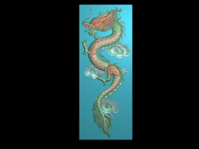 Mẫu cnc rồng đứng thiết kế đẹp