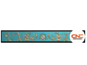 Mẫu CNC rồng hóa chầu mặt nguyệt file jdp