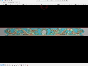 Mẫu cnc rồng mặt nguyệt mẫu mới