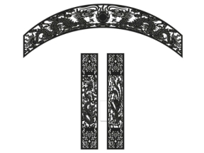 Mẫu cnc rồng phượng file cad đẹp