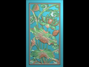 Mẫu cnc sen đứng lọng thủng