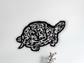 Mẫu CNC thiết kế Corel 2D decor Chú Rùa đẹp đơn giản