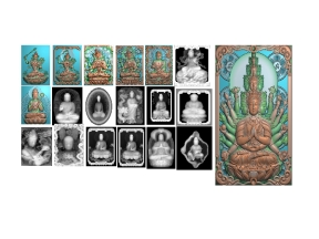 Mẫu CNC tổng hợp 30 mẫu Phật Quan Âm