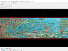 Mẫu cnc tranh đồng quê siêu đẹp