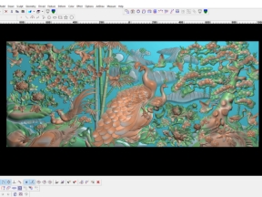 Mẫu cnc tranh phu thê đẹp năm