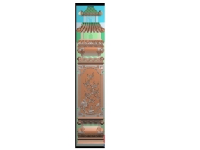 Mẫu cnc trụ cầu thang mới hiện đại