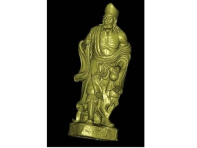 Mẫu cnc tượng tế công 3d
