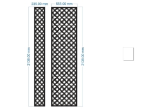 Mẫu cnc vách cổng đồng tiền