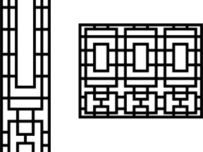 Mẫu cnc vách ngăn file cad dxf