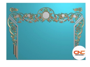 Mẫu CNC võng khám hoa mai file jdp