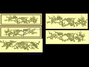 Mẫu cổ tứ quý bàn thờ cnc jdp