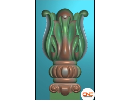 Mẫu con sơn hoa lá tây cnc jdp