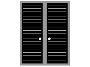 Mẫu cổng 2 cánh cnc mẫu dxf đẹp