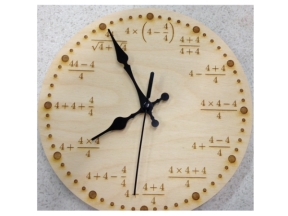 Mẫu corel đồng hồ toán học