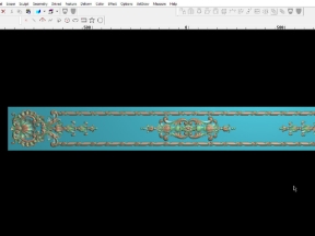 Mẫu cột cửa hoa văn cnc