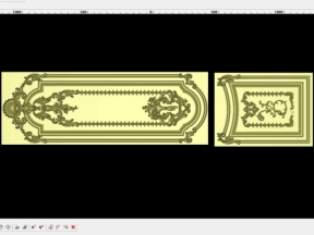 Mẫu cửa huỳnh cửa bản cong