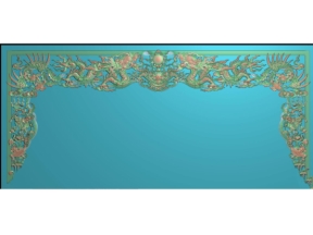 Mẫu cửa võng tứ linh cực đẹp jdp