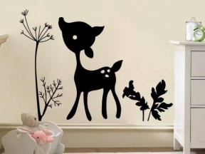 Mẫu decor con nai cnc cực đẹp