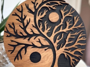 Mẫu decor hình cây cnc cực đẹp