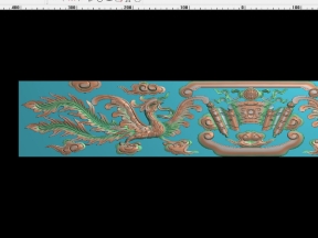 Mẫu đôi phụng cnc mơi