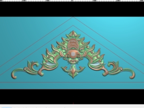 Mẫu Dơi Tam Giác CNC file Jdp