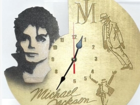 Mẫu đồng hồ cnc đẹp Michael Jackson đẹp
