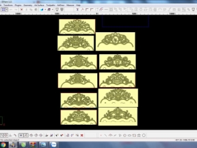 Mẫu ghế ăn hoa lá tây cắt CNC phong cách cổ điển