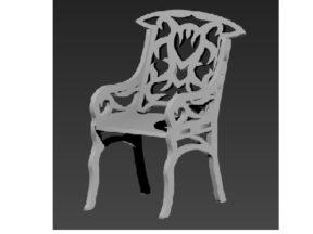 Mẫu ghế cắt CNC file 2D thiết kế cad