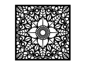 Mẫu giếng trời cnc đẹp nhất