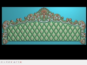 Mẫu giường cnc đầu cao