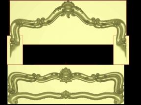 Mẫu giường hoa lá tây cực đẹp
