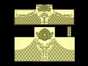 Mẫu giường lá tây đẹp cnc jdp