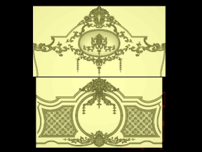 Mẫu giường tân cổ điển 1