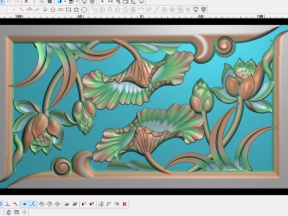 Mẫu Góc Sen CNC file Jdp