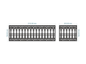 Mẫu hàng rào cnc cực đẹp được yêu thích nhất
