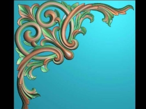 Mẫu hoa góc hoa lá tây cực đẹp