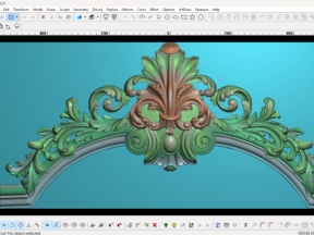 Mẫu Hoa Lá Tây Cửa CNC file Jdp